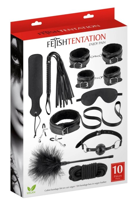 Luksusowy Zestaw BDSM (10 Elementów)