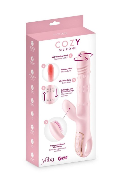 COSY by YOBA – Luksusowy Wibrator Króliczek z 5 Trybami Stymulacji