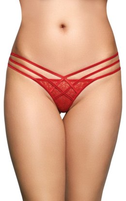Stringi Koronkowe G-String 2492 – Czerwień M/L