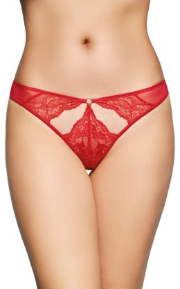 Zmysłowe koronkowe stringi G-String 2497 – czerwone (M/L)