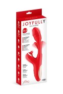 Joyfully 3-w-1: Zmysłowy Wibrator Króliczek z Funkcją Pulsującej Stymulacji