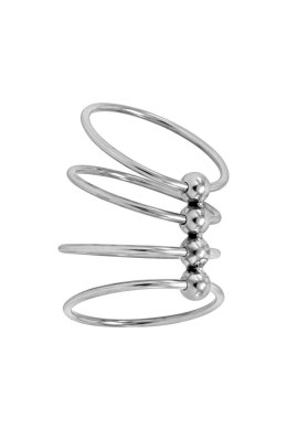 Locked Chain Torc 45 mm – Stalowy Pierścień na Penisa i Jądra