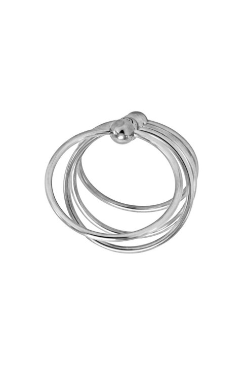 Locked Chain Torc 45 mm – Stalowy Pierścień na Penisa i Jądra