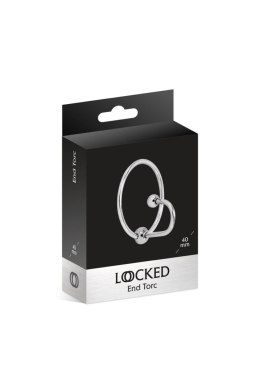 Elegancki Stalowy Pierścień Na Żołądź 40 mm (Rozmiar: T2)