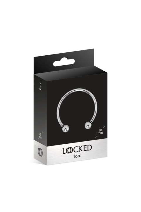 Erotyczny Pierścień Torc ze Stali Nierdzewnej 40 mm (Rozmiar: T3)
