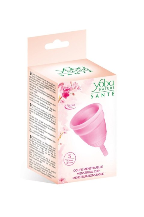 Kubeczek Menstruacyjny Yoba Nature Różowy S (Rozmiar T1)