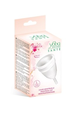 Kubeczek menstruacyjny biały L (rozmiar: T2)