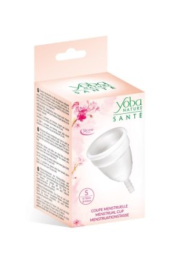 Kubeczek Menstruacyjny Yoba Nature, Biały, Rozmiar S (T1)