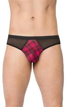 Stringi męskie 4524 - różowe XL