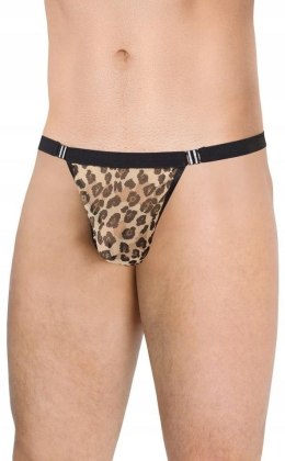 Męskie Stringi SoftLine Pantera 4528 - Uniwersalny Rozmiar