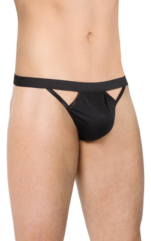 Czarne stringi męskie 4530 – rozmiar uniwersalny