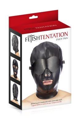 Fetyszowa Maska Mouth Hood