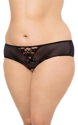 Czarne Stringi Plus Size 2466