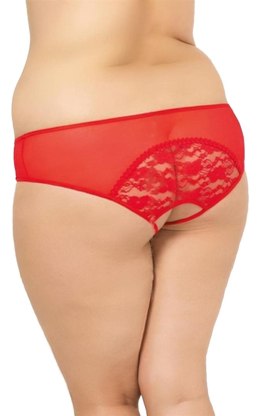 Zmysłowe Stringi Plus Size 2466 - Czerwone 2XL