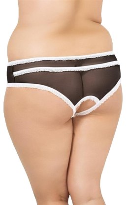 Stringi Plus Size 2471 - czarne 2XL