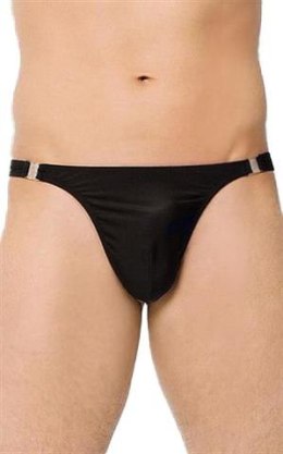 Stringi Męskie Satin Touch 4432 – Czarne M