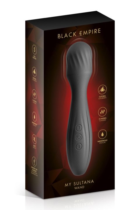 Luksusowy Masażer Wibracyjny My Sultana Black Empire USB