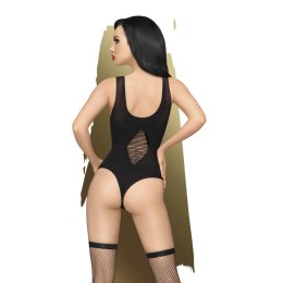 Body i pończochy Penthouse 'Hotter Than Hell', XL, czarne