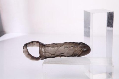 Big Tom Black – Przedłużka powiększająca penisa, 11,5 cm