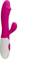 Billy G – Różowy Silikonowy Wibrator 20 cm z 10 Trybami Wibracji