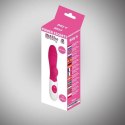 Billy G – Różowy Silikonowy Wibrator 20 cm z 10 Trybami Wibracji