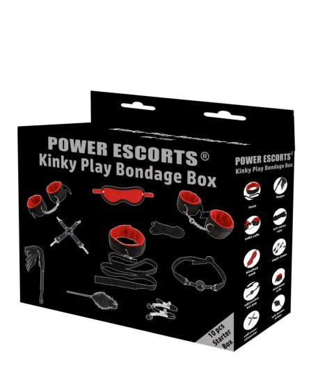 Luksusowy Zestaw Bondage - 10 elementów