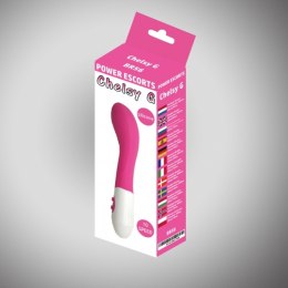 Wibrator silikonowy punktu G Chelsey G, różowy, 20 cm, z 10 trybami wibracji