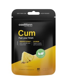 CoolMann CUM – 60 Kapsułek dla Intensyfikacji Męskich Doznań