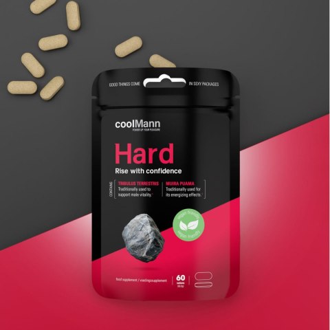 CoolMann HARD: Męska Witalność w 60 Tabletach
