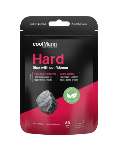 CoolMann HARD: Męska Witalność w 60 Tabletach