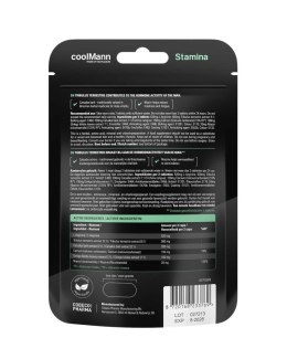 CoolMann STAMINA - 60 tabletek dla niezachwianej wytrzymałości