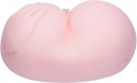 Cielisty Masturbator Wibrujący XXL 'Podwójna Przyjemność' (2.2 kg)