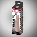 Driller 08 – Realistyczny Wibrator Cielisty z Intensywnymi Wibracjami, 22 cm