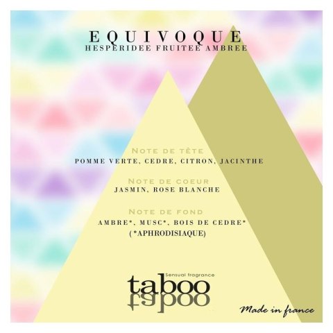 Feromony TABOO EQUIVOQUE dla Niej i dla Niego 50 ml
