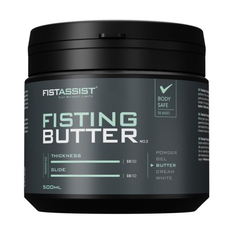 Luksusowe Masło Intymne do Fistingingu Fist Assist 500ml