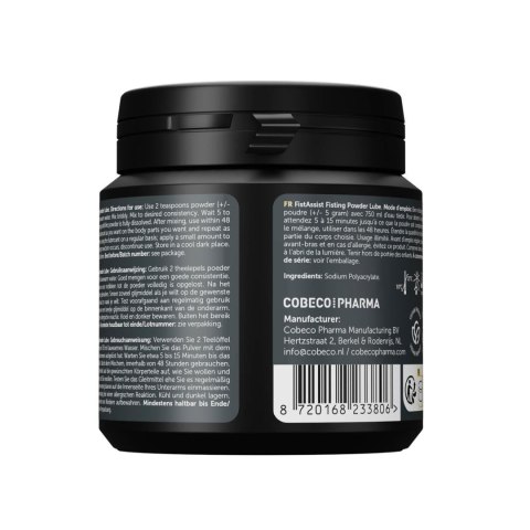 Luksusowy Lubrykant Pudrowy do Fisting'u, 135 g