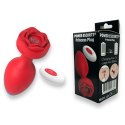 Ekskluzywny Wibrujący Plug Analny z Pilotem – Zmysłowa Róża – 10 Funkcji, Ładowany USB