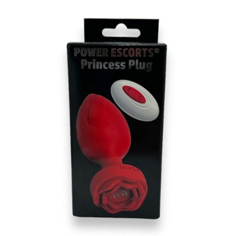 Ekskluzywny Wibrujący Plug Analny z Pilotem – Zmysłowa Róża – 10 Funkcji, Ładowany USB