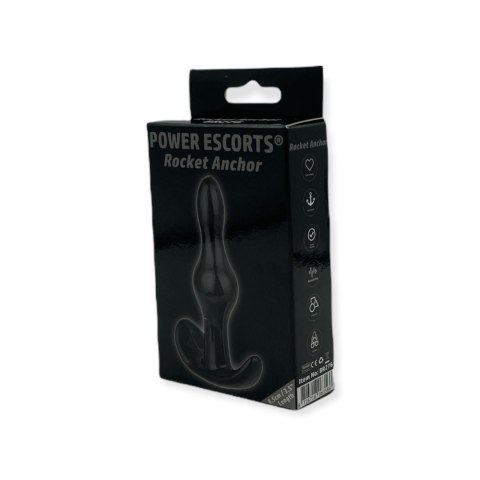 Wtyczka Analna Rocket Anchor 8,5 cm – Czarna
