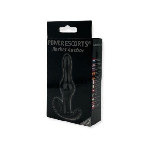 Wtyczka Analna Rocket Anchor 8,5 cm – Czarna