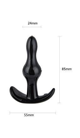 Wtyczka Analna Rocket Anchor 8,5 cm – Czarna