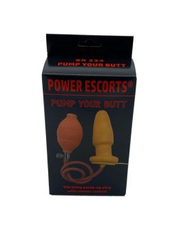 Pump Your Butt – wibrujący korek analny z funkcją pompki