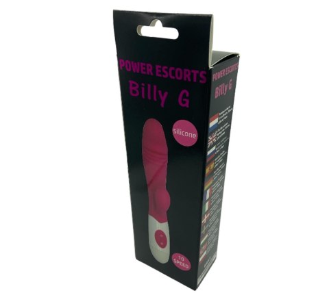 Wibrator podwójny Billy G Tarzan BR53 – 10 trybów, 20 cm