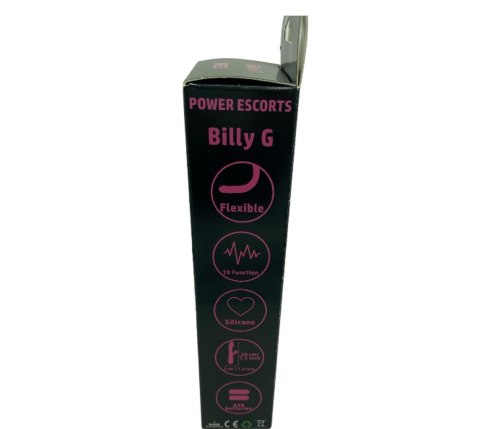 Wibrator podwójny Billy G Tarzan BR53 – 10 trybów, 20 cm