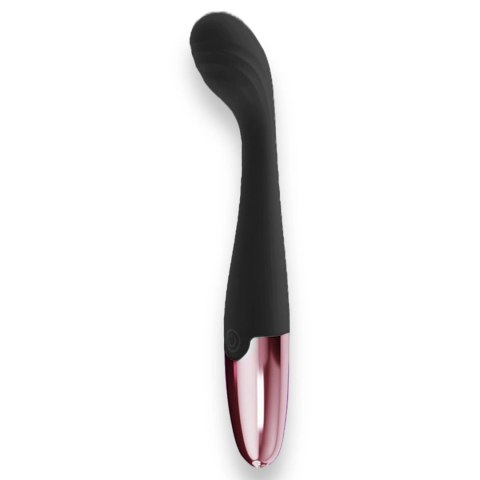 Power Escorts - G Spot Princess Black - Luksusowy Silikonowy Wibrator Punktu G 18 cm