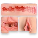 Power Escorts – Kubek DIY – Realistyczny Masturbator 3D z Waginą – 24 cm, 490 g