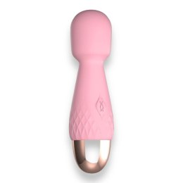 Power Escorts - Luksusowy Mini Masażer Różdżka Silikonowa - 11,6 cm
