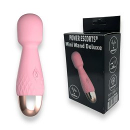Power Escorts - Luksusowy Mini Masażer Różdżka Silikonowa - 11,6 cm