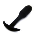 Korek analny Rocket Drill – Czarny, 9,6 cm