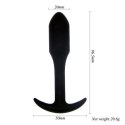 Korek analny Rocket Drill – Czarny, 9,6 cm
